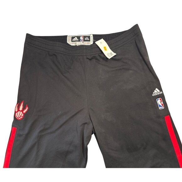 Adidas NBA Toronto Raptors Game Used Pants Tearaway 2XL+2 Black 2013 Basketball - Picture 4 of 15